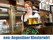 Augustiner Klosterwirt im Schatten der Türme der Frauenkirche öffnet am 09.09.2013 seine Pforten (©Foto: Martin Schmitz)